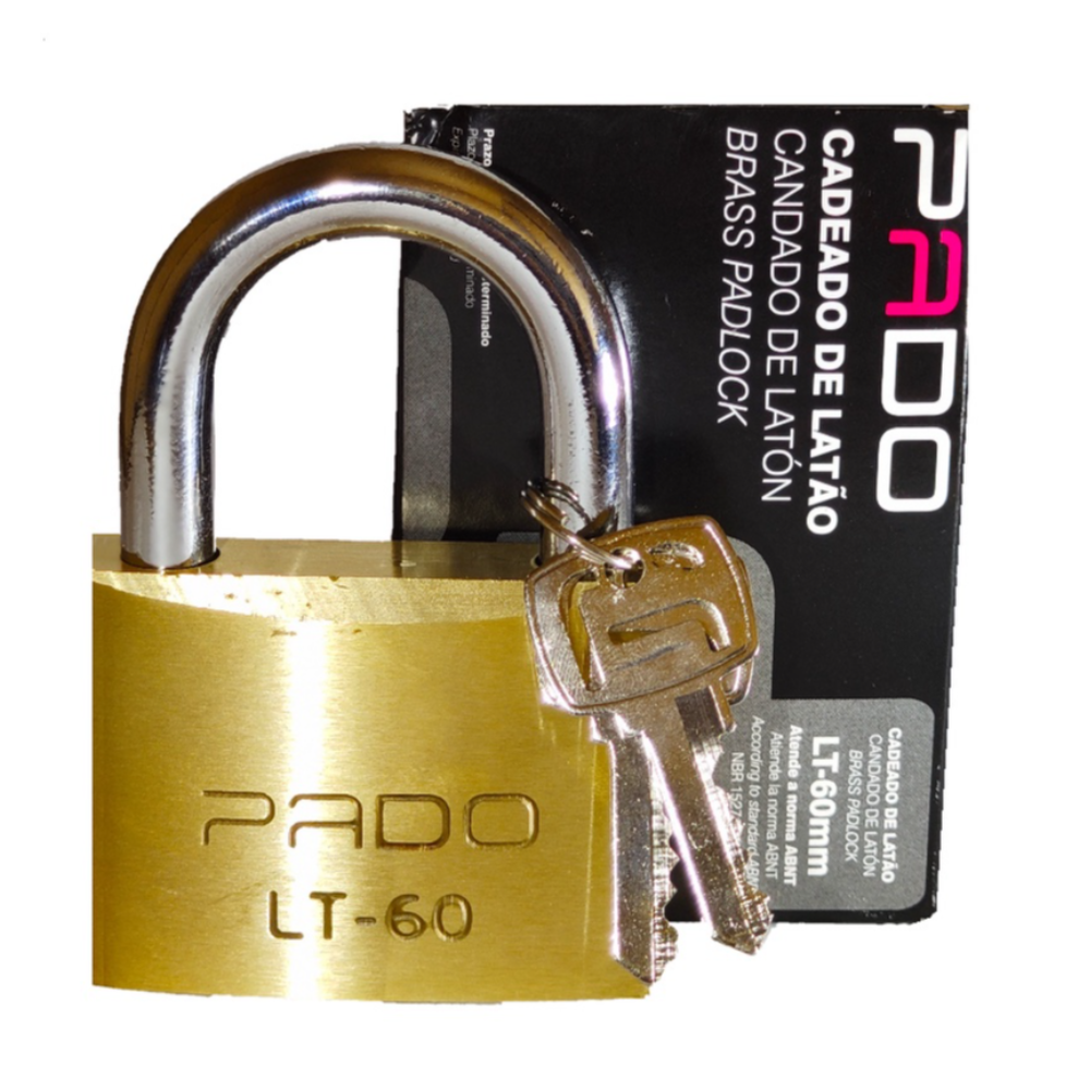 Cadeado de Latao - 60mm (Pado)