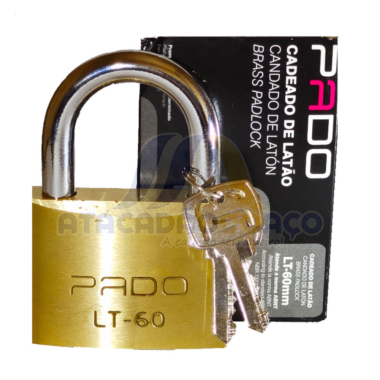 Cadeado de Latao - 60mm (Pado)