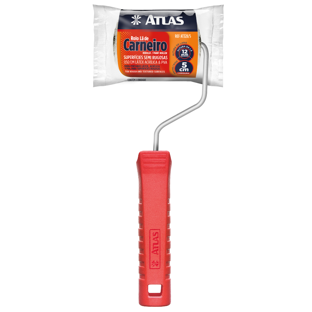 Rolo P/Pintura La Carn. 328/5 - 05 (Atlas)