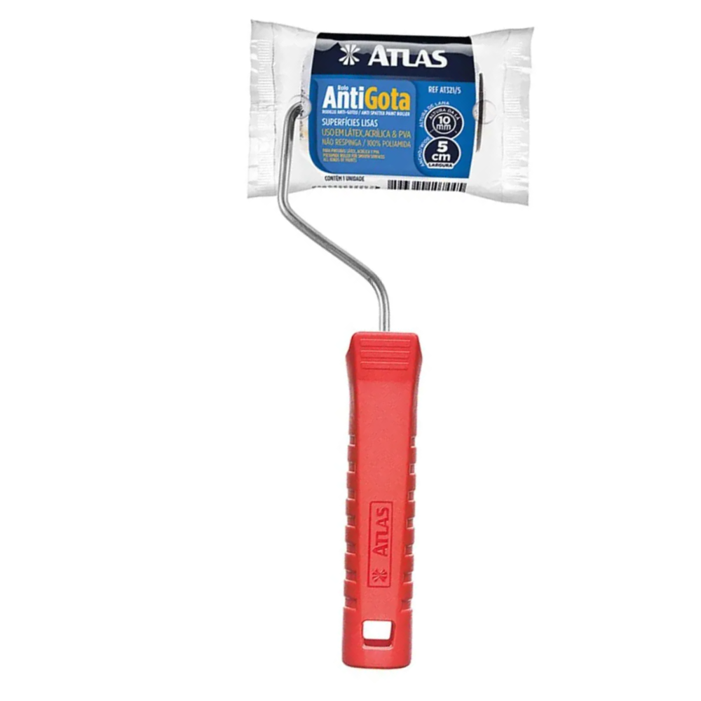 Rolo P/ Pintura Antigota AT321/5 - 05 cm (Atlas)