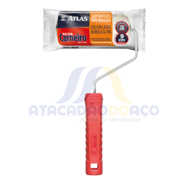 Rolo P/Pintura La Carn. 328/9 - 09 (Atlas)