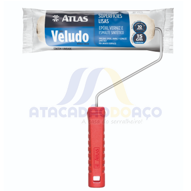 Rolo P/Pintura Veludo 329/15 - 15 cm (Atlas)