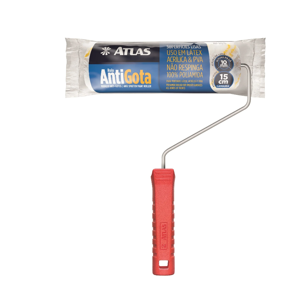Rolo P/ Pintura Antigota AT321/15 - 15 cm (Atlas)