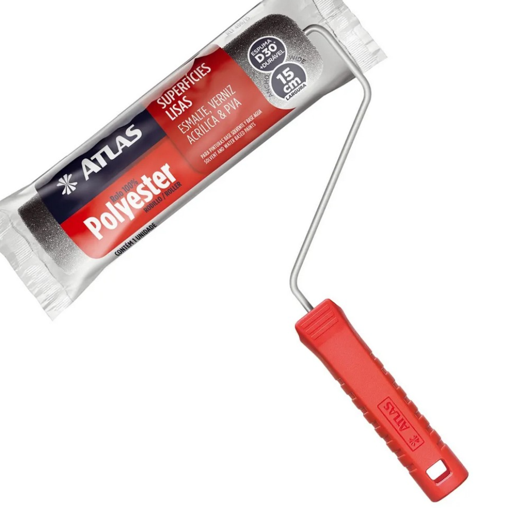 Rolo P/Pintura Espuma 406/15 - 15 cm (Atlas)