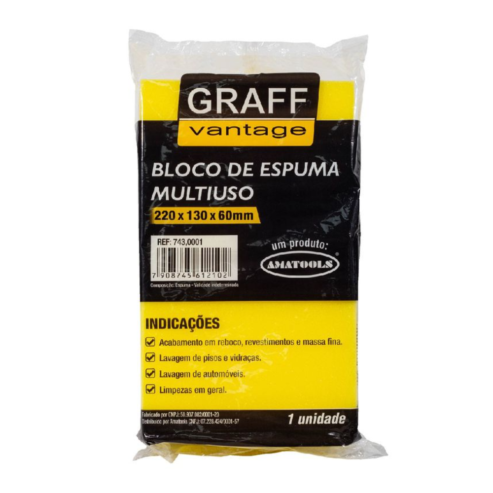 Bloco de Espuma Multiuso (Graff)