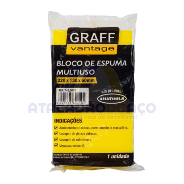 Bloco de Espuma Multiuso (Graff)