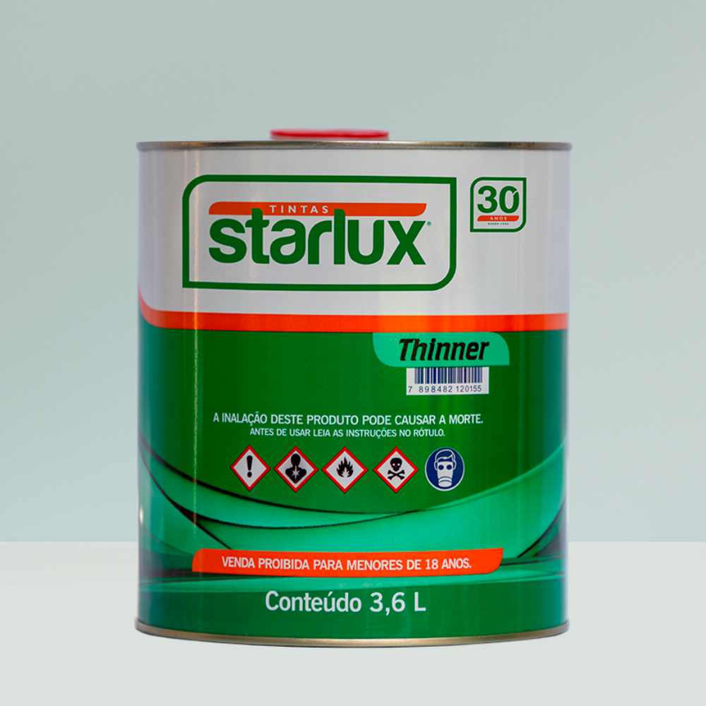Thinner Galão - 3,6L (Starlux)