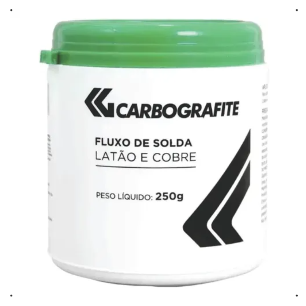 Fluxo P/ Solda Latão/Cobre 250g (Carbografite)