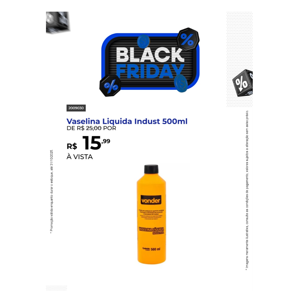 Vaselina Liquida Indust 500ml