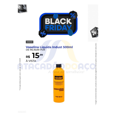 Vaselina Liquida Indust 500ml