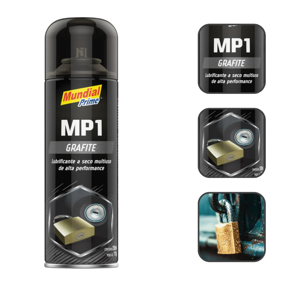 Grafite Spray MP1 - 200ML (Mundial)