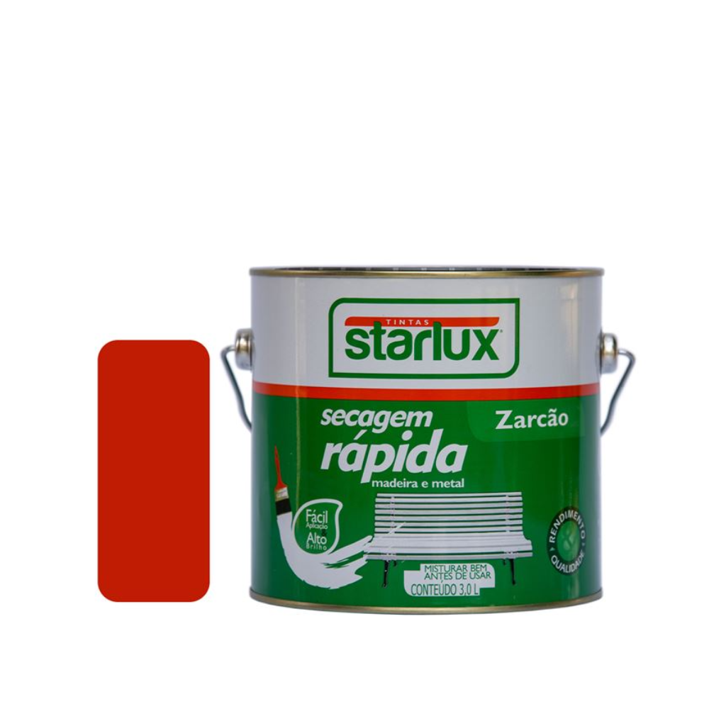 Zarcão Oxido Vermelho 0,750ML ( Starlux )