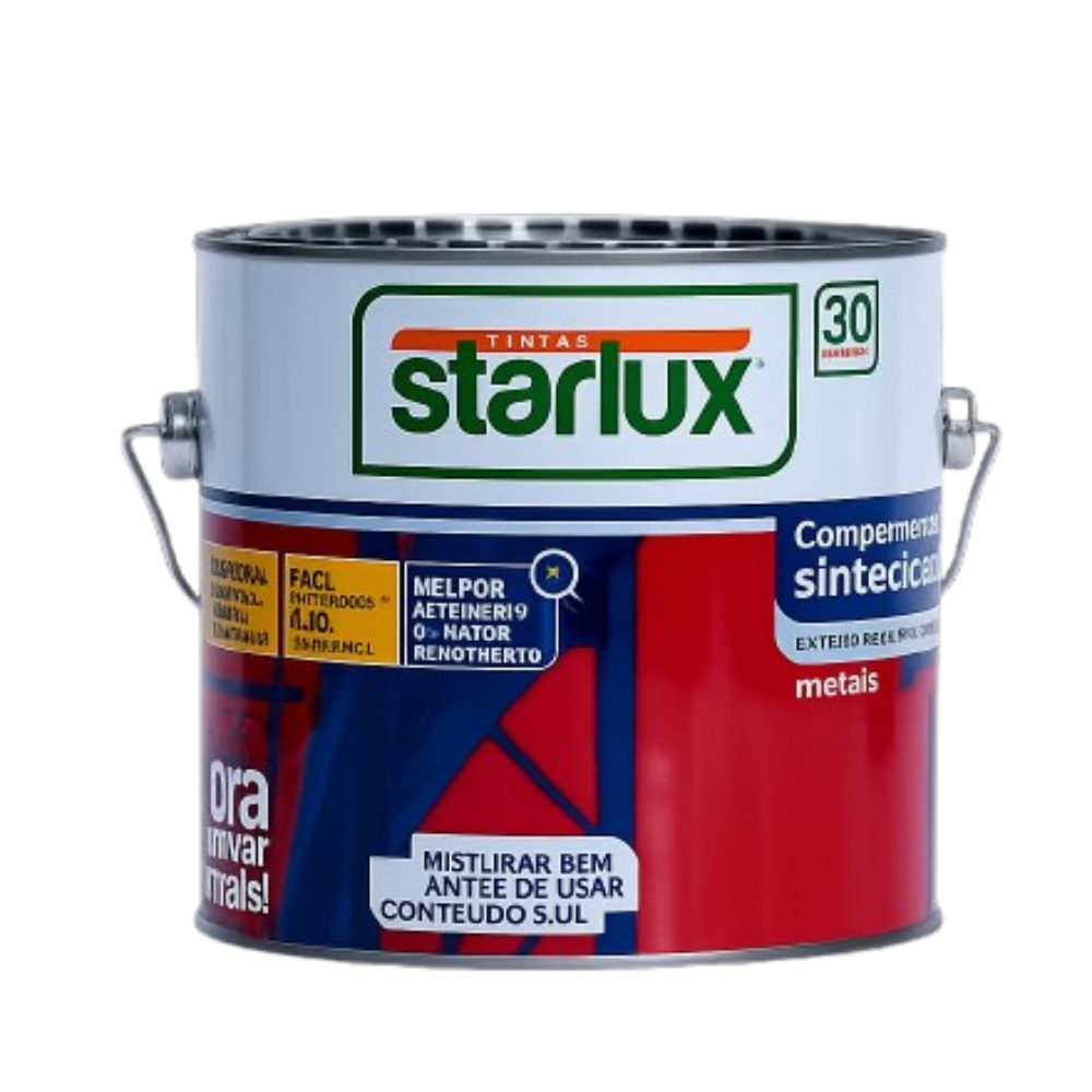 Zarcão Oxido Vermelho 0,750ML ( Starlux )
