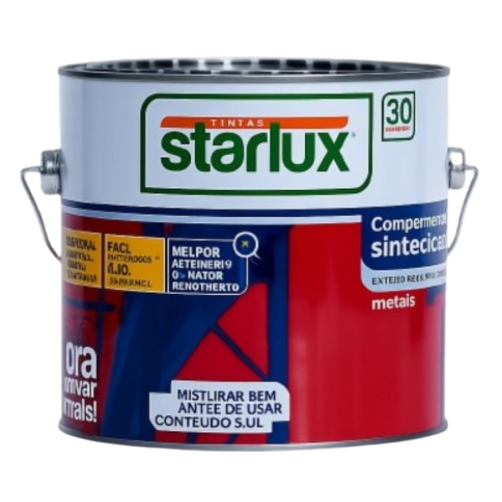 Zarcão Oxido Vermelho 0,750ML ( Starlux )