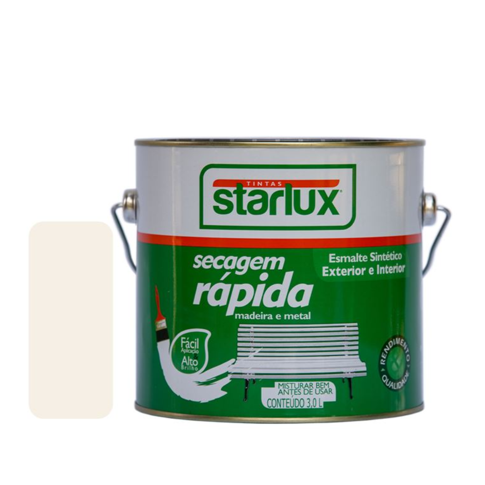 Esmalte Sintético Branco 0,750ML (Starlux)