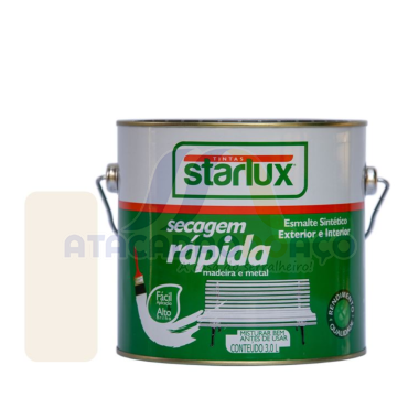 Esmalte Sintético Branco 0,750ML (Starlux)