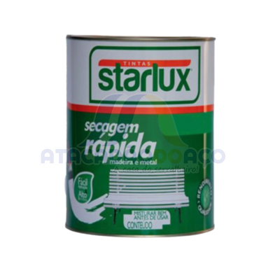 Esmalte Sintético Preto 0,750ML (Starlux)