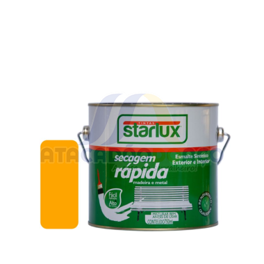Esmalte Sintético Amarelo 0,750ML (Starlux)