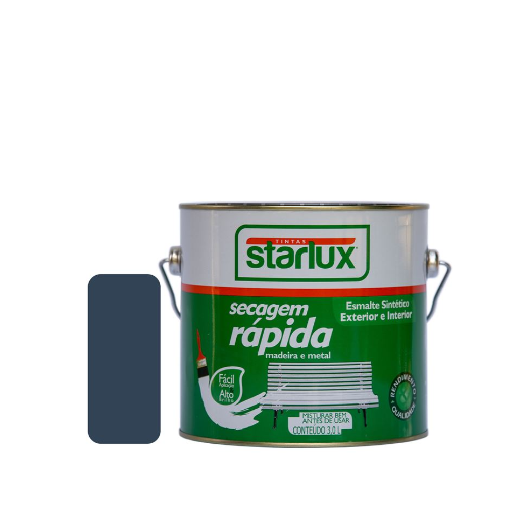 Esmalte Sintético Azul Del Rey 0,750ML (Starlux)