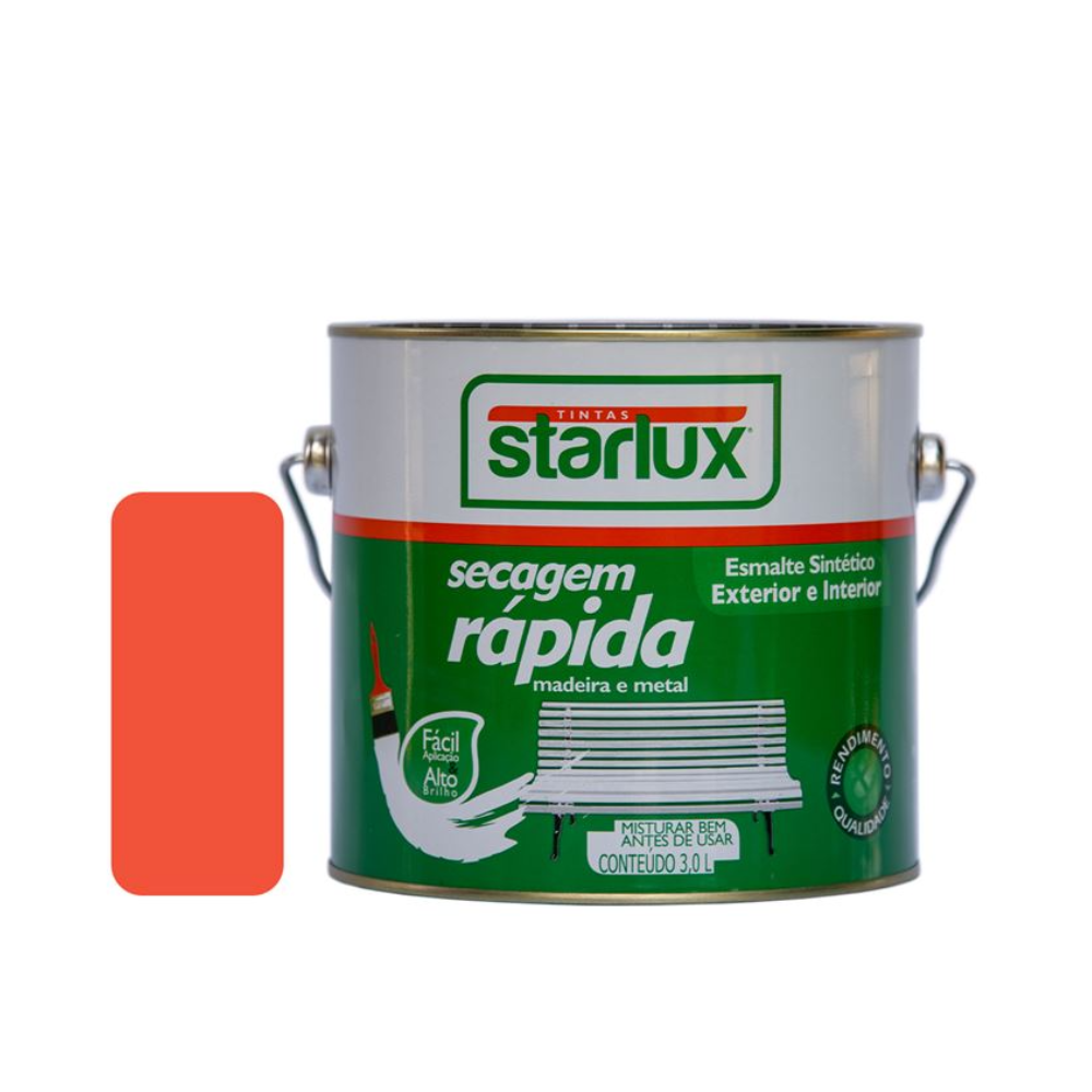 Esmalte Sintético Laranja Galão (Starlux)