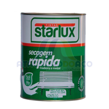 Esmalte Sintético Branco Fosco 0,750ML (Starlux)
