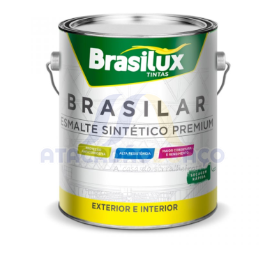 Esmalte Sintético Aluminio 3,6L (Brasilux)