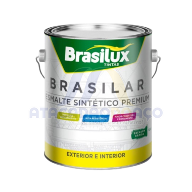 Esmalte Sintético Aluminio 3,6L (Brasilux)