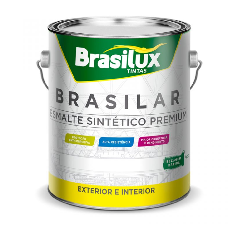 Esmalte Sintético Azul Del Rey 3,6L (Brasilux)