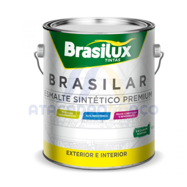 Esmalte Sintético Verde Folha 3,6L (Brasilux)