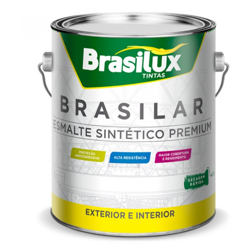 Esmalte Sint. Verde Limao 3,6L (Brasilux)