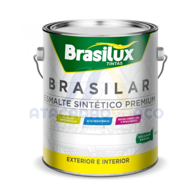 Esmalte Sintético Aluminio 900ML (Brasilux)