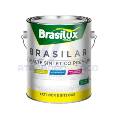 Esmalte Sintético Aluminio 900ML (Brasilux)