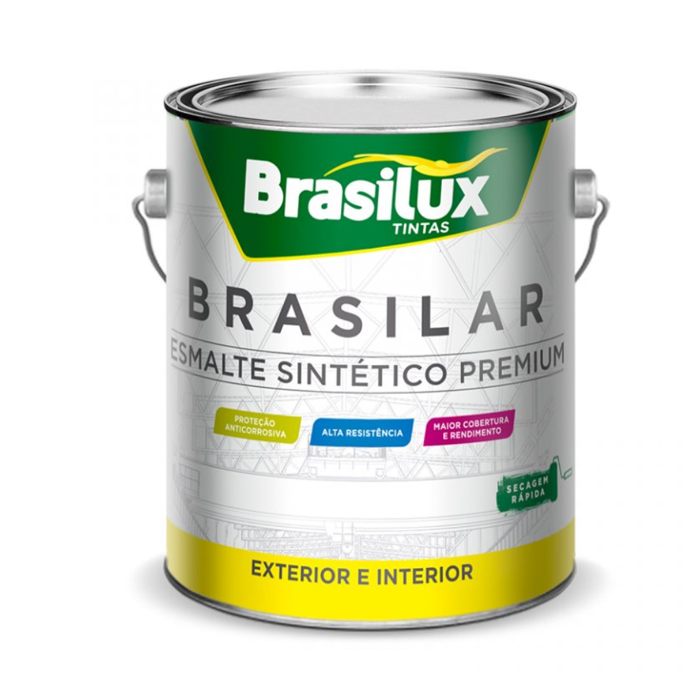 Esmalte Sintético Branco 900ML (Brasilux)