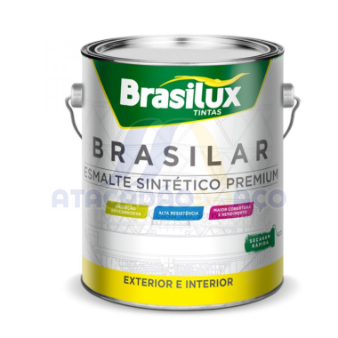Esmalte Sintético Branco 900ML (Brasilux)