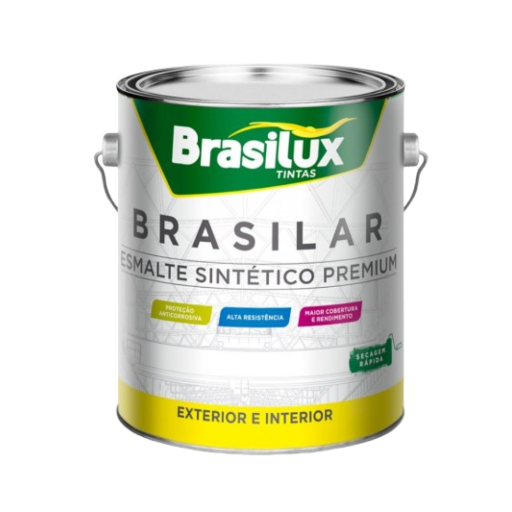 Esmalte Sintético Vermelho 900ML (Brasilux)