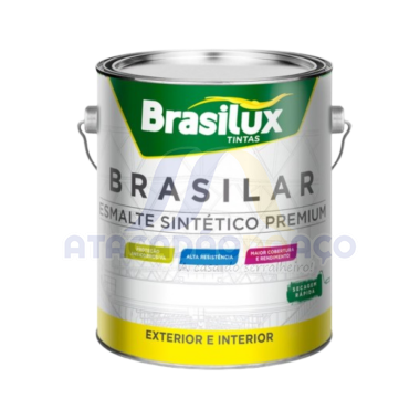 Esmalte Sintético Amarelo Ouro 900ML (Brasilux)