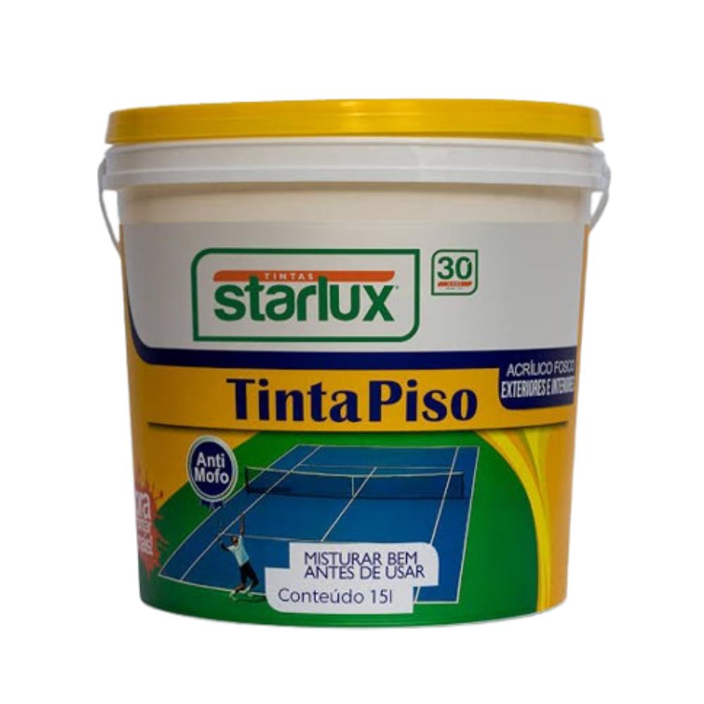 Tinta P/Piso Amarelo Demarcação - Galão (Starlux)