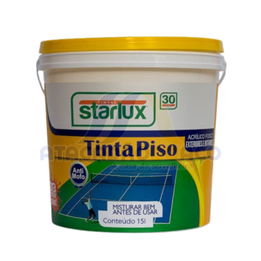 Tinta P/Piso Amarelo Demarcação - Galão (Starlux)