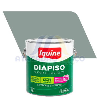 Tinta P/ Piso Cinza Médio Galão - 3,6L (Lucrilar)