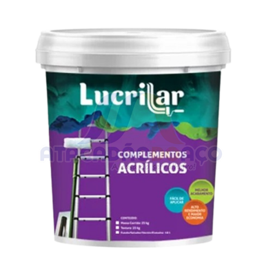 Tinta P/ Piso Cinza Médio - Galão (Lucrilar)