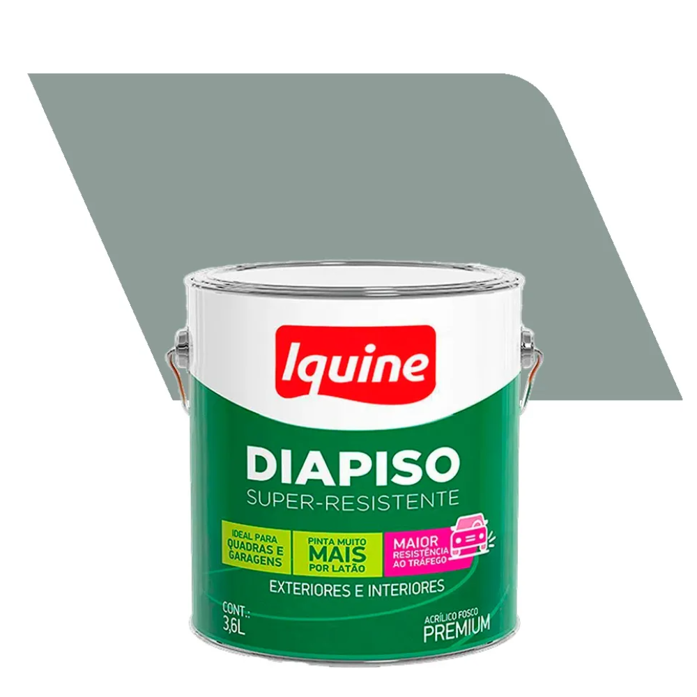 Tinta P/ Piso Verde Galão - 3,6L (Lucrilar)