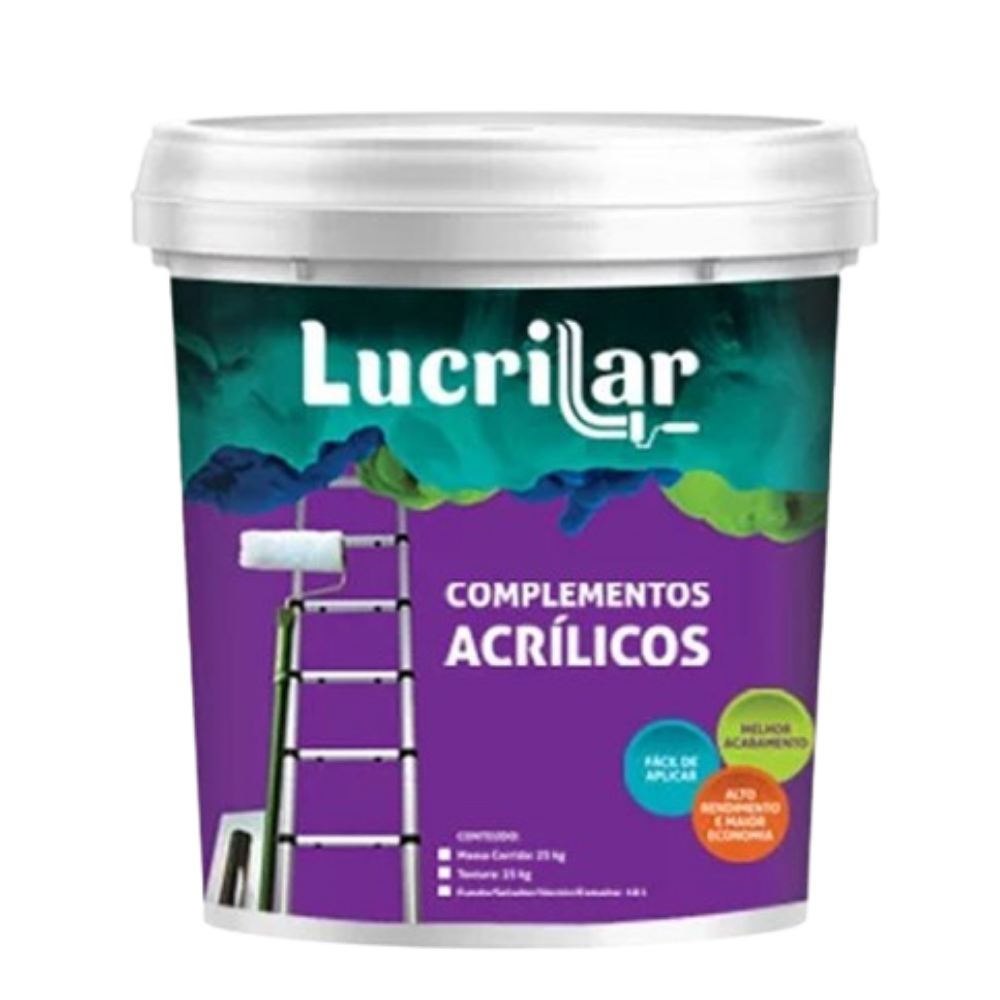 Tinta P/ Piso Cinza Médio - Balde (Lucrilar)