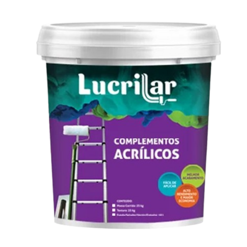 Tinta P/ Piso Branco - Balde (Lucrilar)