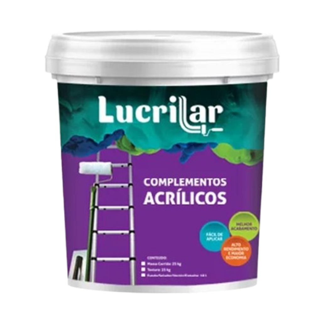 Tinta P/ Piso Preto - Balde (Lucrilar)