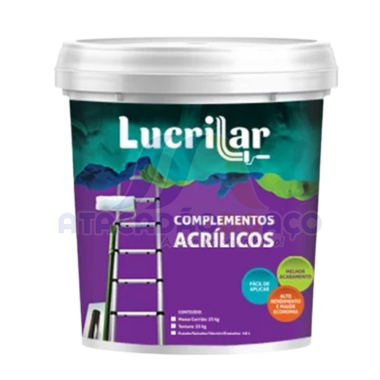 Tinta P/ Piso Preto - Balde (Lucrilar)