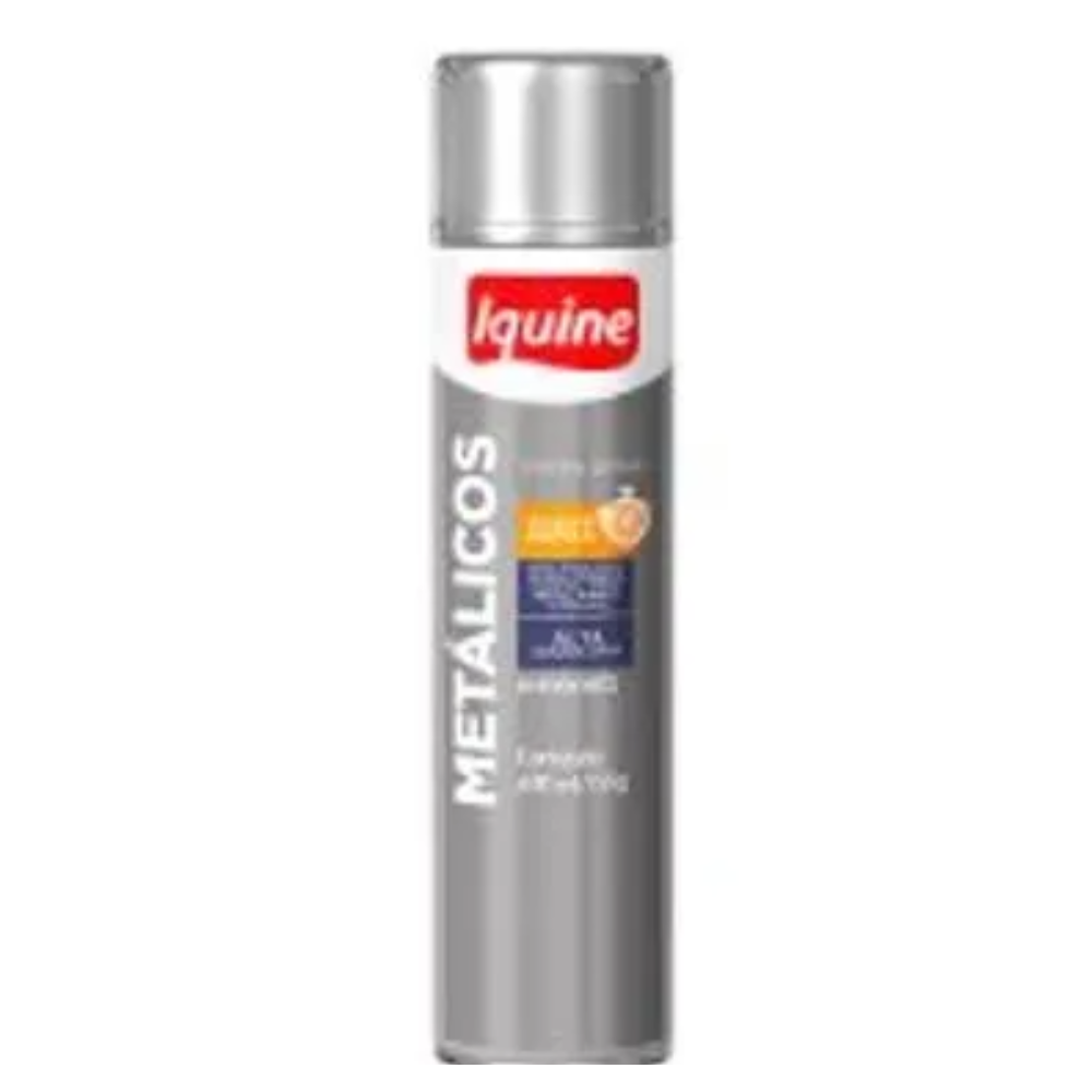 Tinta Spray Metalico Cromado 400ML (Iquine)