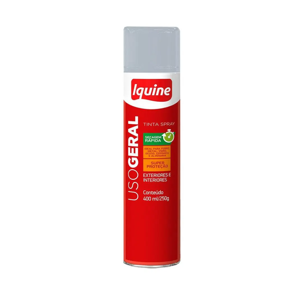Tinta Spray Cinza Claro 400ML (Iquine)