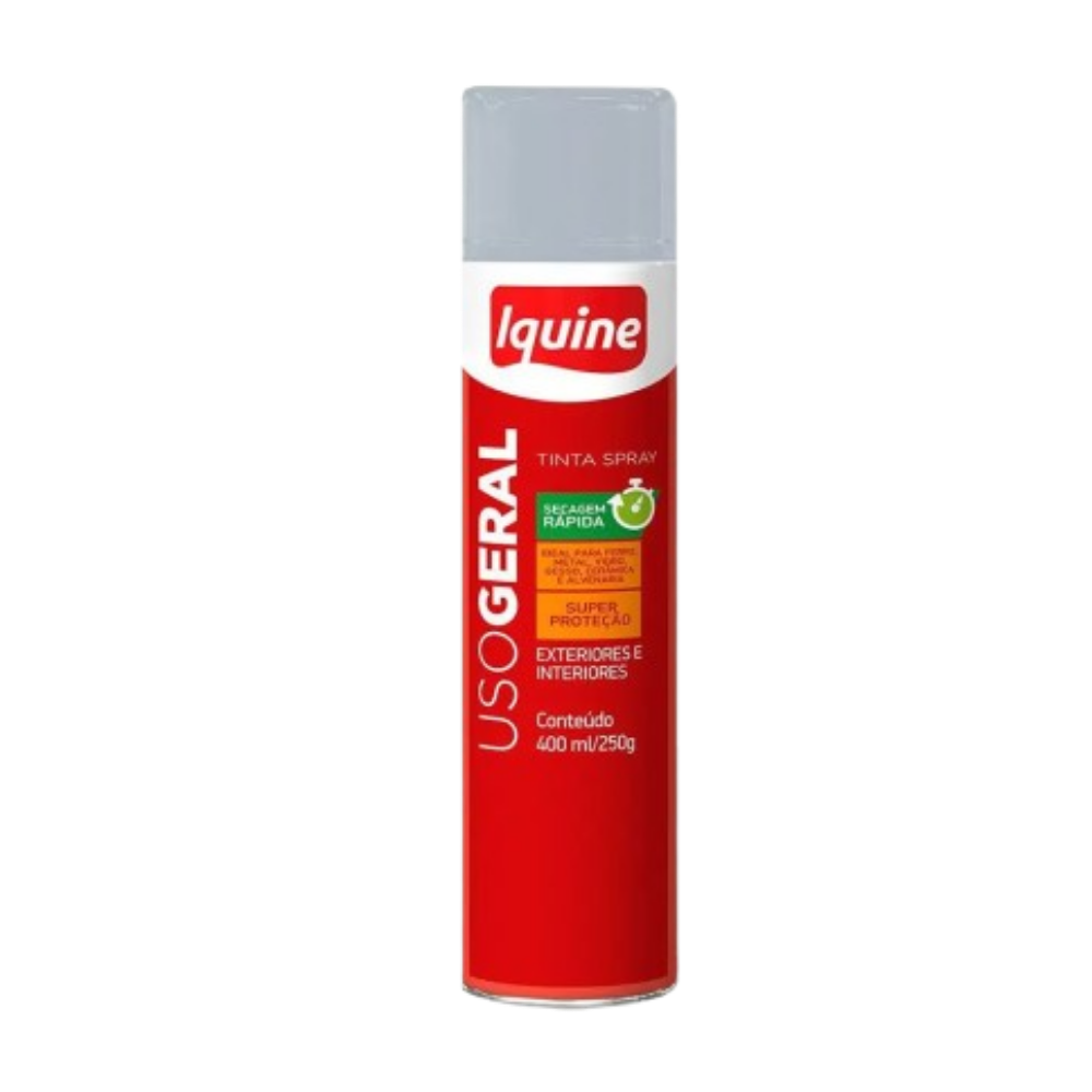Tinta Spray Cinza Claro 400ML (Iquine)