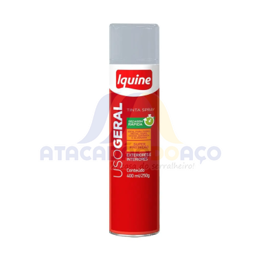 Tinta Spray Cinza Claro 400ML (Iquine)