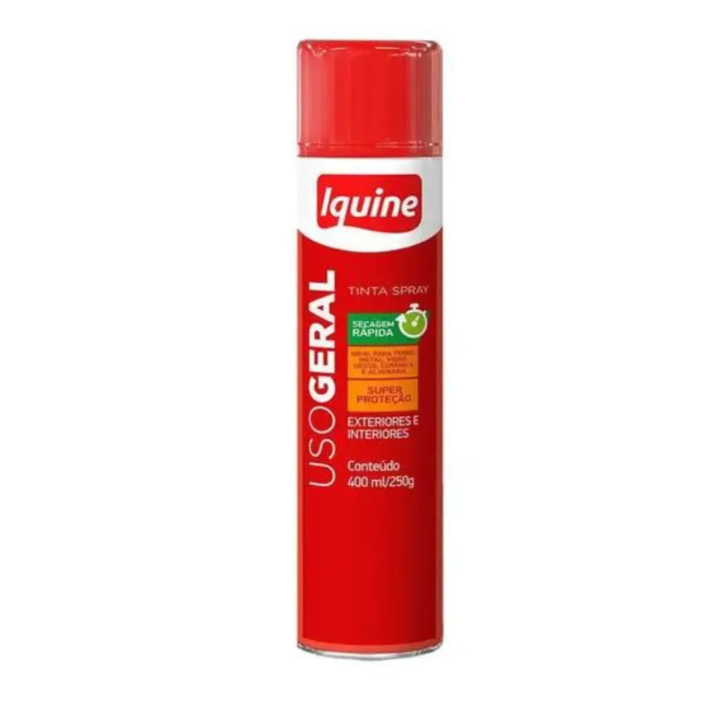 Tinta Spray Vermelho 400ML (Iquine)